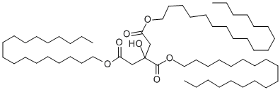 Structure of STEARYL CITRATE MONO