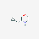 Structure of 3-(Cyclopropylmethyl)morpholine