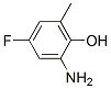 2-Amino-4-fluoro-6-methylphenol结构式