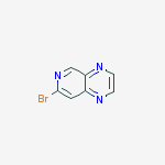 Structure of 7-bromopyrido[3,4-b]pyrazine