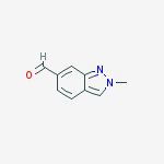 Structure of 2-methylindazole-6-carbaldehyde