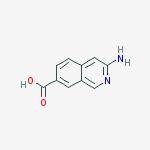 Structure of 3-aminoisoquinoline-7-carboxylic Acid