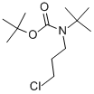 N-Boc-N-(3-Chloropropyl)tert-butylamine结构式