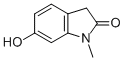 Structure of N-METHYL-6-HYDROXY-2-OXYINDOLE