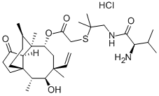 Structure of VALNEMULIN HYDROCHLORIDE
