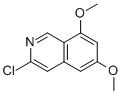 Structure of 3-CHLORO-6,8-DIMETHOXYISOQUINOLINE