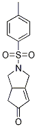 Structure of 2-tosyl-2,3,3a,4-tetrahydrocyclopenta[c]pyrrol-5(1H)-one
