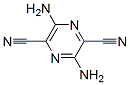 Structure of 2,5-Pyrazinedicarbonitrile,  3,6-diamino-