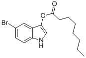 Structure of 5-BROMO-3-INDOXYL CAPRYLATE