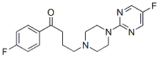 1-(4-fluorophenyl)-4-(4-(5-fluoro-2-pyrimidinyl)-1-piperazinyl)butan-1-one结构式