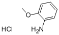 Structure of O-ANISIDINE HYDROCHLORIDE