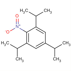 Benzene, 1,3,5-tris(1-methylethyl)-2-nitro-结构式