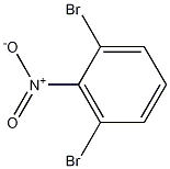 Structure of benzene, 1,3-dibromo-2-nitro-