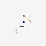 Structure of 1-methylsulfonylazetidin-3-amine