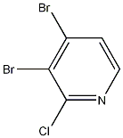3,4-Dibromo-2-chloropyridine结构式