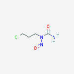 Structure of 1-(3-chloropropyl)-1-nitrosourea