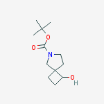 Structure of Tert-butyl 3-hydroxy-6-azaspiro[3.4]octane-6-carboxylate