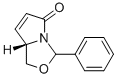 Chemical structure of [S]-3-Phenyl-1,7a-dihydro-pyrrolo[1,2-c]oxazol-5-one
