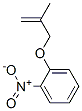 Structure of o-(2-methylallyloxy)nitrobenzene