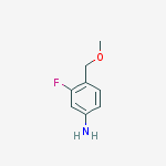 Structure of 3-Fluoro-4-(MethoxyMethyl)aniline