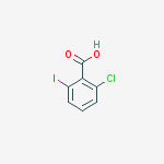 Structure of 2-chloro-6-iodobenzoic acid