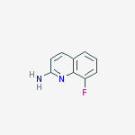 Structure of 8-fluoroquinolin-2-amine
