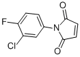 Structure of 1-(3-CHLORO-4-FLUORO-PHENYL)-PYRROLE-2,5-DIONE