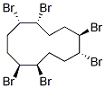 Chemical structure of γ-HBCDD
