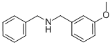 N-BENZYL-1-(3-METHOXYPHENYL)METHANAMINE结构式