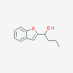 Structure of 2-(1-Hydroxybutyl)benzofuran