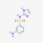 Structure of 3-AMINO-N-(1H-IMIDAZOL-2-YL)BENZENE-1-SULFONAMIDE