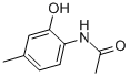 N-(2-羟基-4-甲基苯基)乙酰胺结构式