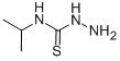 4-异丙基-3-氨基硫脲结构式