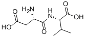 Structure of L-ASPARTIC ACID-L-VALINE