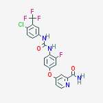 N-Desmethyl Regorafenib结构式