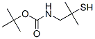 Structure of CARBAMIC ACID (2-MERCAPTO-2-METHYLPROPYL)-,TERT-BUTYL ESTER