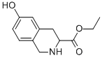 Ethyl  6-Hydroxy-1,2,3,4-tetrahydroisoquinoline-3-carboxylate结构式