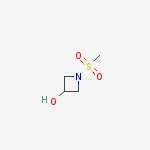 Structure of 1-methylsulfonylazetidin-3-ol
