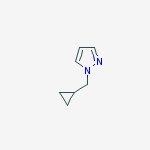 Structure of 1-(CyclopropylMethyl)pyrazole