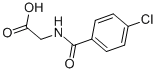Structure of (4-CHLORO-BENZOYLAMINO)-ACETIC ACID