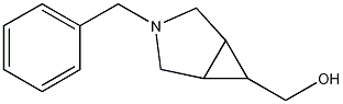 ((1R,5S,6R)-3-苄基-3-氮杂双环[3.1.0]己-6-基)甲醇结构式
