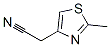 Structure of (2-METHYL-1,3-THIAZOL-4-YL)ACETONITRILE