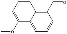 Structure of 5-Methoxynaphthalene-1-carboxaldehyde