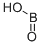 Structure of METABORIC ACID