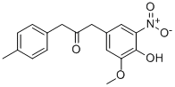 Structure of 3-METHOXY-4-HYDROXY-5-NITROBENZYL,4-METHYLBENZYL KETONE