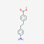 METHYL 4-[2-(4-AMINOPHENYL)ETHYL]BENZOATE结构式