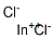 Structure of INDIUM(II) CHLORIDE  99.9%