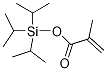 Structure of triisopropylsilyl Methacrylate