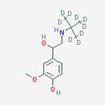 3-O-Methyl Colterol-d9结构式