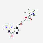 Chemical structure of Valaciclovir iMpurity D